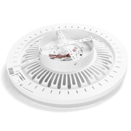 Aigostar - LED Stmívatelné stropní ventilátor LED/40W/230V 2700/4000/6500K pr. 50 cm + dálkové ovládání bílá