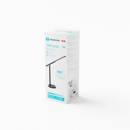 Aigostar - LED Stmívatelná dotyková stolní lampa LED/8W/230V 3000-6000K černá