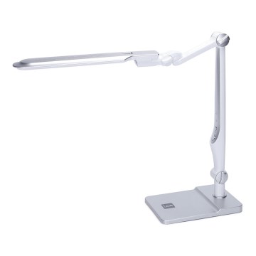 Aigostar - LED Stmívatelná dotyková stolní lampa LED/9W/230V 3000/6500K stříbrná