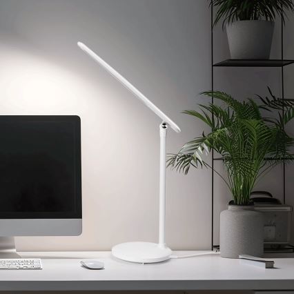 Aigostar - LED Stmívatelná nabíjecí dotyková stolní lampa LED/3W/5V 1200mAh 3000/4000/6500K