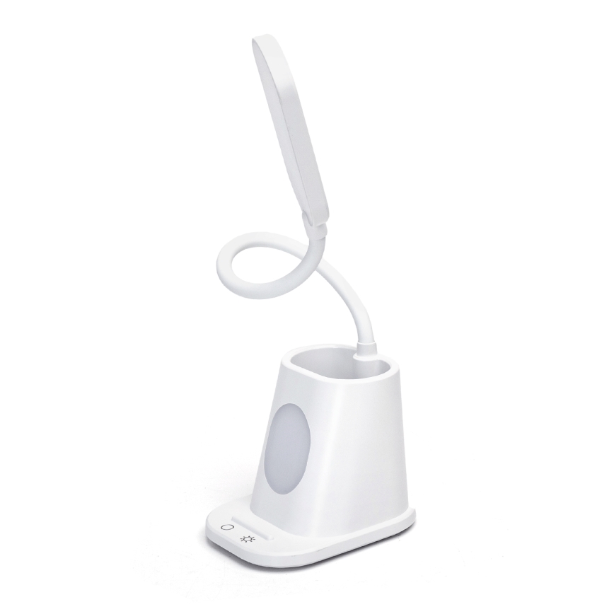 Aigostar - LED Stmívatelná nabíjecí stolní lampa LED/2,8W/5V 1800mAh 3000/5000K bílá