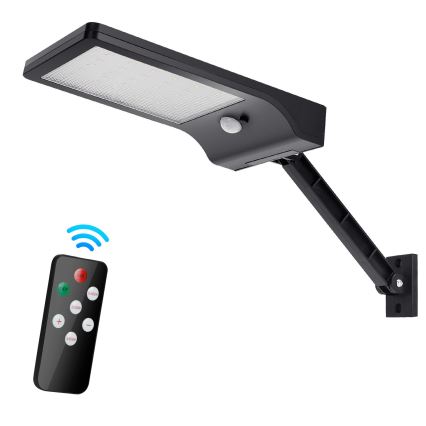 Aigostar - LED Stmívatelná solární lampa se senzorem LED/2,3W/5,5V IP65 1800 mAh + dálkové ovládání