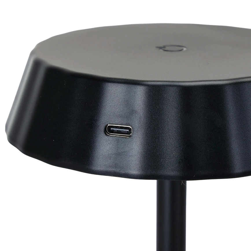 Aigostar - LED Stmívatelná stolní lampa AMBIENT LED/2,4W/5V 3000-6500K černá