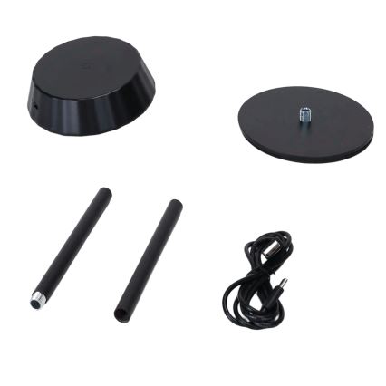 Aigostar - LED Stmívatelná stolní lampa AMBIENT LED/2,4W/5V 3000-6500K černá