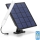 Aigostar - LED Stmívatelná trubice se solárním panelem LED/3,2V 3000K/4000K/6500K IP65 5000 mAh + dálkové ovládání