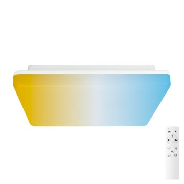 Aigostar - LED Stmívatelné koupelnové stropní svítidlo LED/18W/230V 3000K-6500K IP54 + dálkové ovládání