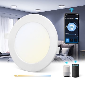 Aigostar - LED Stmívatelné podhledové svítidlo MESH LED/9W/230V 2700-6500K pr. 14,5 cm