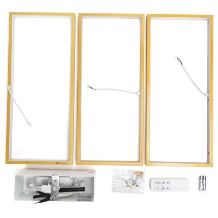 Aigostar - LED Stmívatelné stropní svítidlo LED/38W/230V 2700-6500K + dálkové ovládání