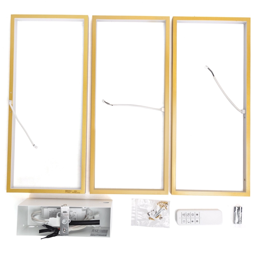 Aigostar - LED Stmívatelné stropní svítidlo LED/38W/230V 2700-6500K + dálkové ovládání