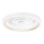 Aigostar - LED Stmívatelné stropní ventilátor LED/40W/230V 2700/4000/6500K pr. 50 cm + dálkové ovládání bílá