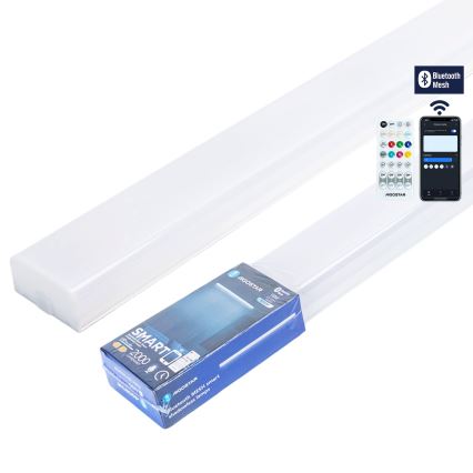 Aigostar - LED Stmívatelné zářivkové svítidlo MESH LED/18W/230V 6500K + dálkové ovládání