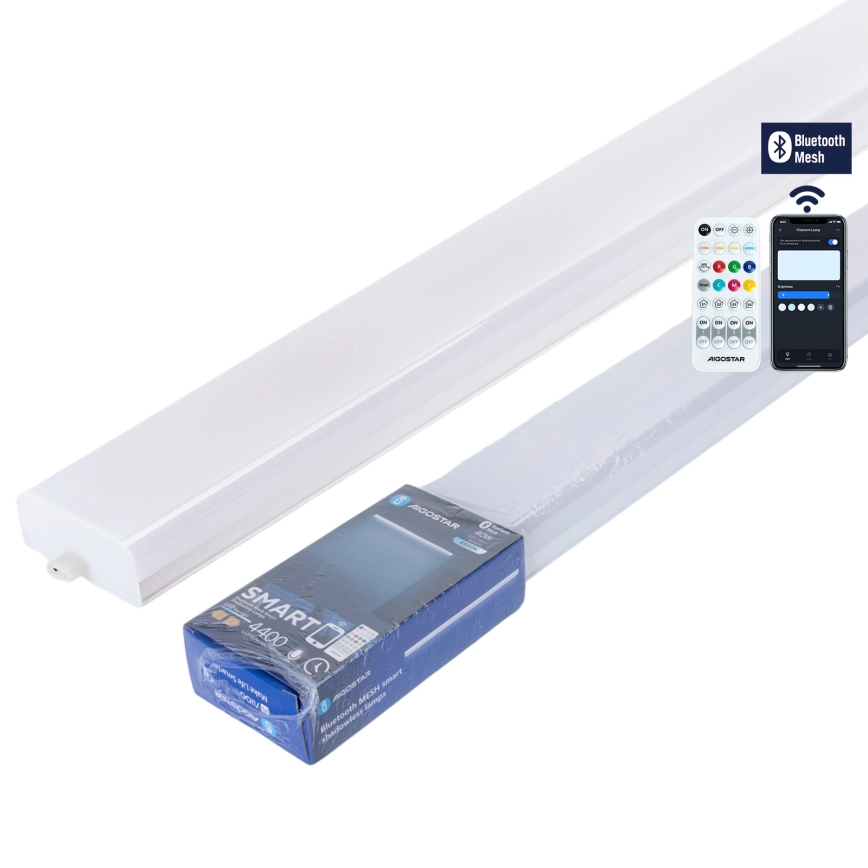 Aigostar - LED Stmívatelné zářivkové svítidlo MESH LED/40W/230V 6500K