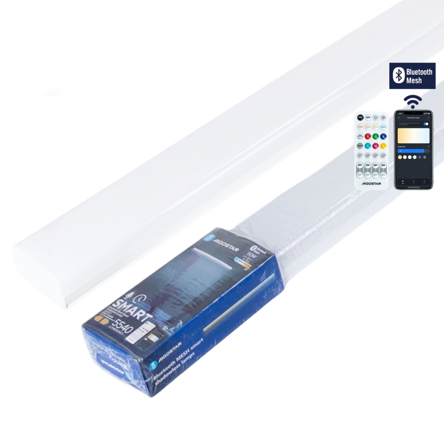 Aigostar - LED Stmívatelné zářivkové svítidlo MESH LED/50W/230V 3000-6500K