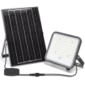 Aigostar - LED Stmívatelný solární reflektor LED/100W/3,4V 3000/4000/6500K IP66 8000 mAh + dálkové ovládání
