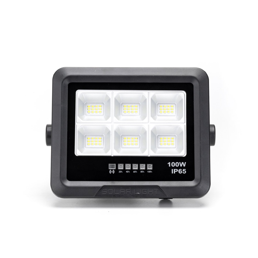Aigostar - LED Stmívatelný solární reflektor LED/100W/3,4V IP65 10000 mAh + dálkové ovládání