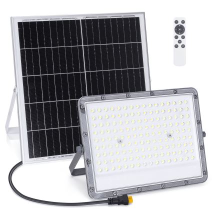 Aigostar - LED Stmívatelný solární reflektor LED/200W/3,2V IP65 + dálkové ovládání