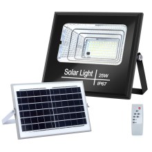 Aigostar - LED Stmívatelný solární reflektor LED/25W/3,2V IP67 + dálkové ovládání