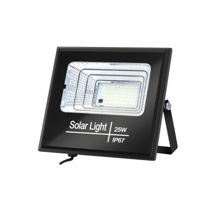 Aigostar - LED Stmívatelný solární reflektor LED/25W/3,2V IP67 + dálkové ovládání