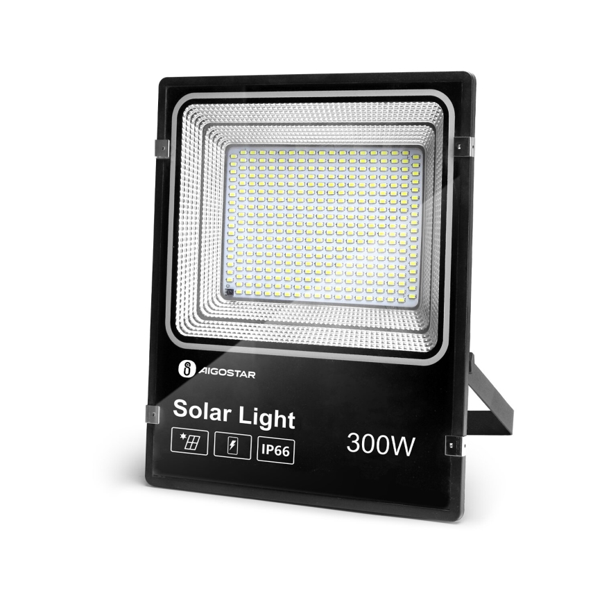 Aigostar - LED Stmívatelný solární reflektor LED/300W/3,2V IP66 25000 mAh + dálkové ovládání