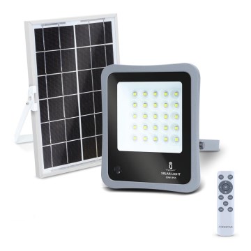 Aigostar - LED Stmívatelný solární reflektor LED/50W/3,2V IP65 6000 mAh + DO