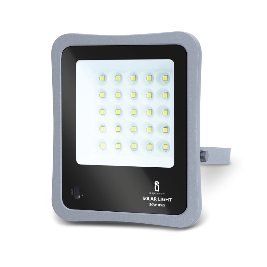 Aigostar - LED Stmívatelný solární reflektor LED/50W/3,2V IP65 6000 mAh + DO