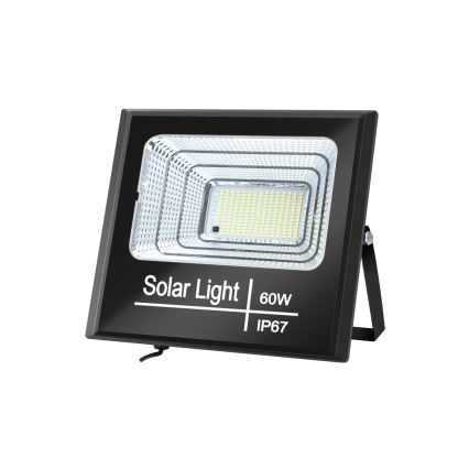Aigostar - LED Stmívatelný solární reflektor LED/60W/3,2V 2000 mAh IP67 + DO
