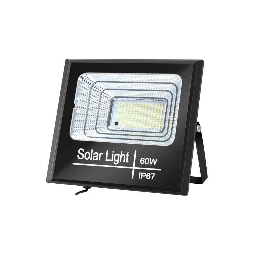 Aigostar - LED Stmívatelný solární reflektor LED/60W/3,2V 2000 mAh IP67 + DO