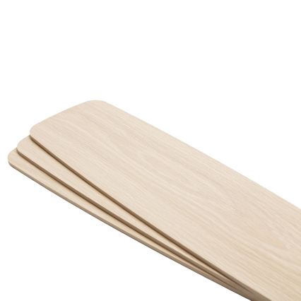 Aigostar - LED Stmívatelný stropní ventilátor LED/20W/230V 2700-6500K 132cm bílá/béžová + dálkové ovládání