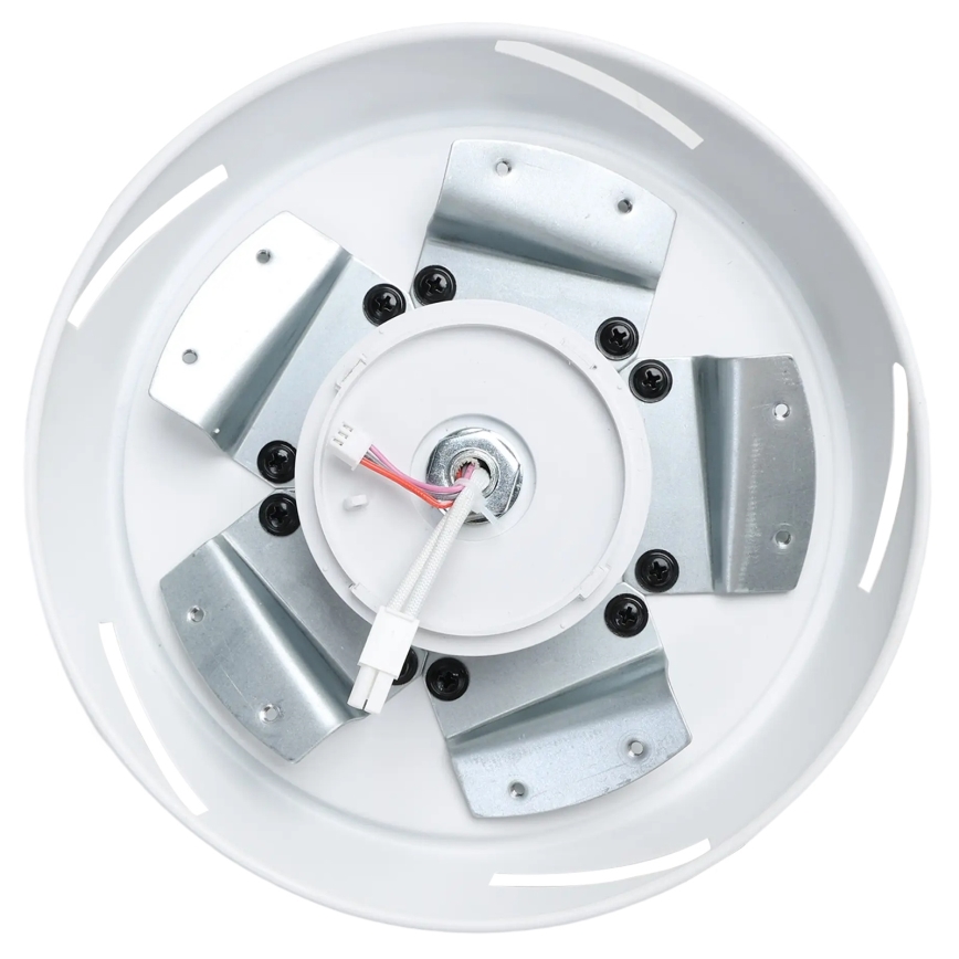 Aigostar - LED Stmívatelný stropní ventilátor LED/20W/230V 2700-6500K 132cm bílá/béžová + dálkové ovládání