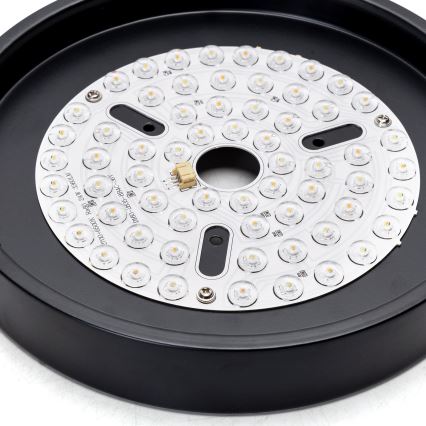Aigostar - LED Stmívatelný stropní ventilátor LED/24W/230V 2700-6500K 165cm černá + dálkové ovládání