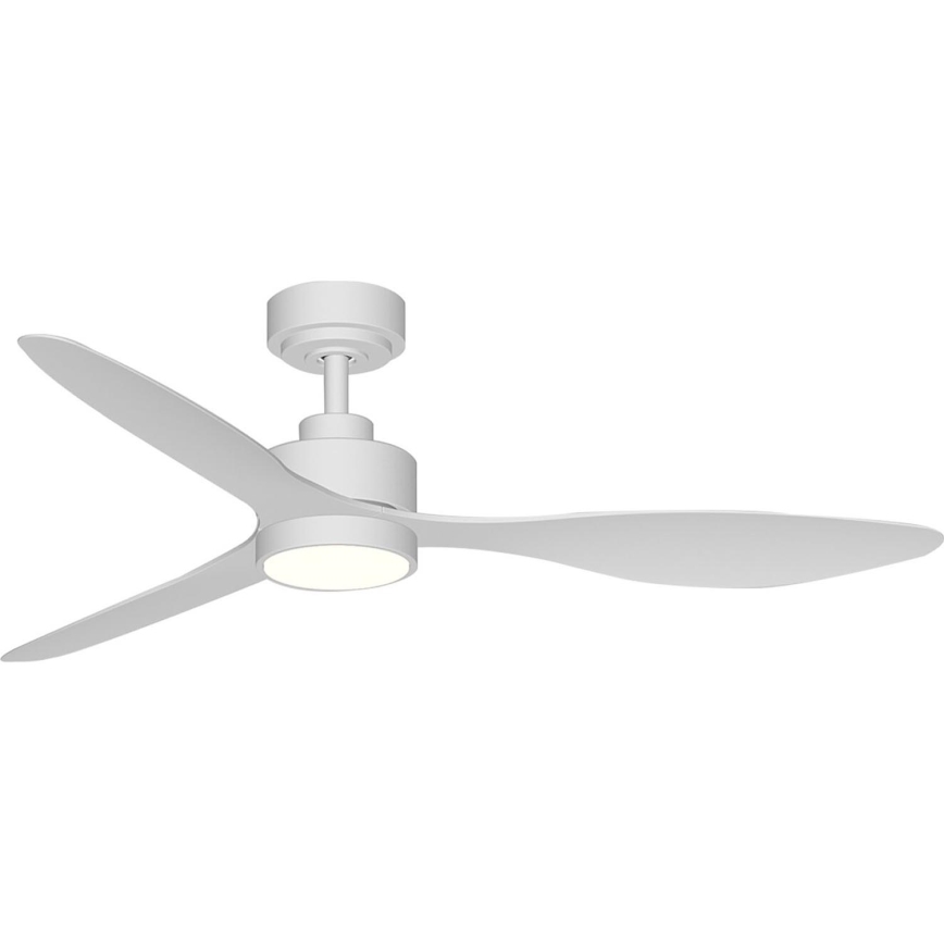 Aigostar - LED Stmívatelný stropní ventilátor LED/20W/230V 2700-6500K 132cm bílá + dálkové ovládání