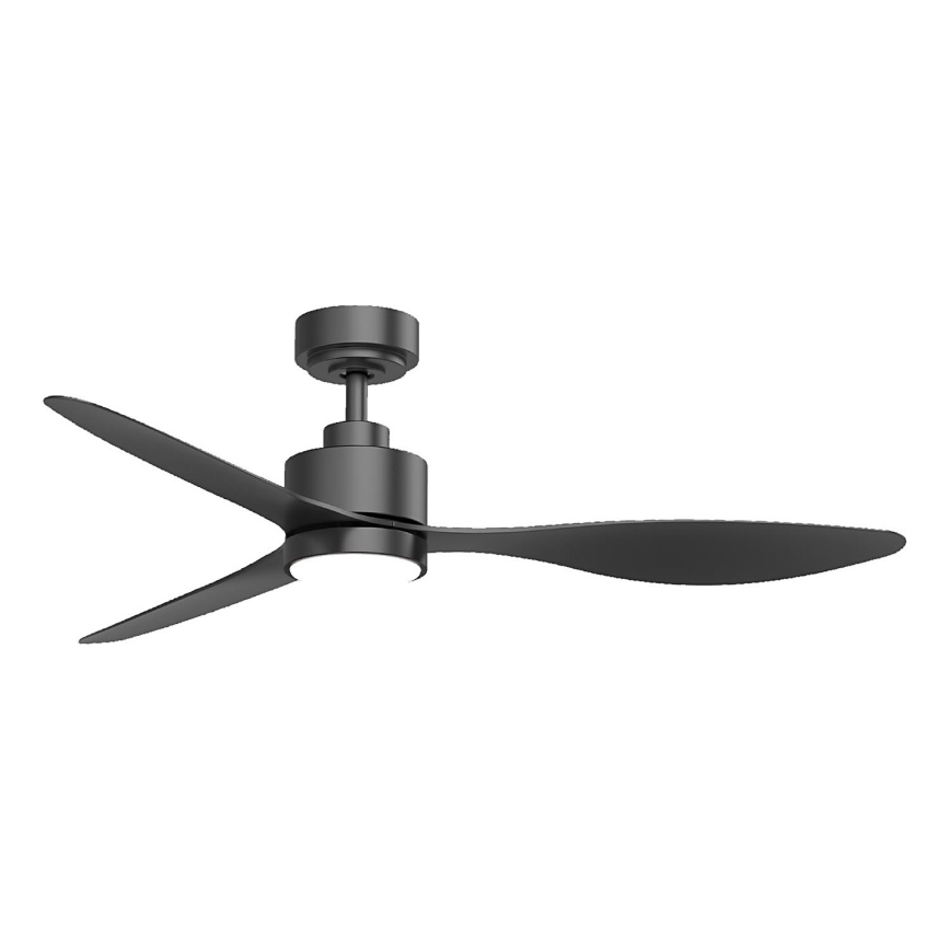 Aigostar - LED Stmívatelný stropní ventilátor LED/20W/230V 2700-6500K 132cm černá + dálkové ovládání