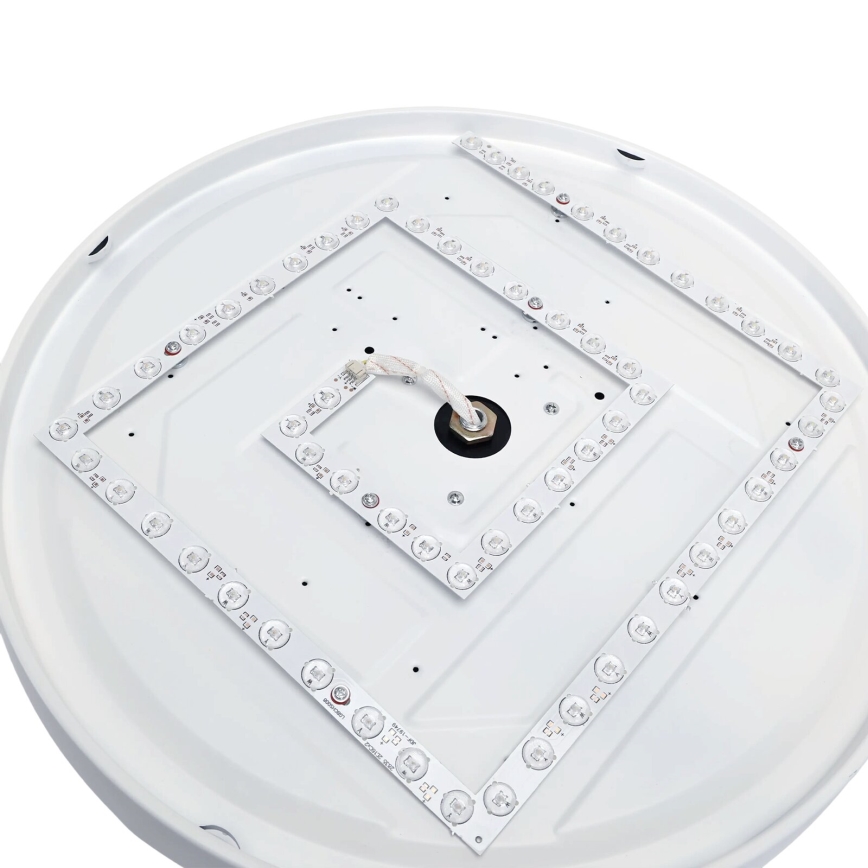 Aigostar - LED Stmívatelný stropní ventilátor LED/36W/230V 2700-6500K pr. 107 cm + dálkové ovládání bílá