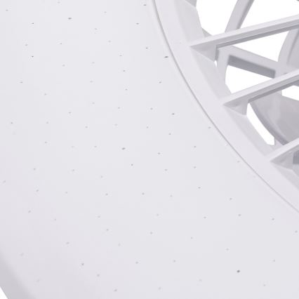 Aigostar - LED Stmívatelný stropní ventilátor LED/40W/230V 2700-6500K pr. 49 cm + dálkové ovládání bílá
