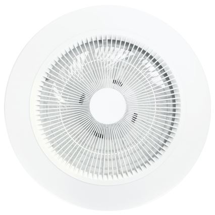Aigostar - LED Stmívatelný stropní ventilátor LED/40W/230V 2700-6500K pr. 48 cm + dálkové ovládání bílá