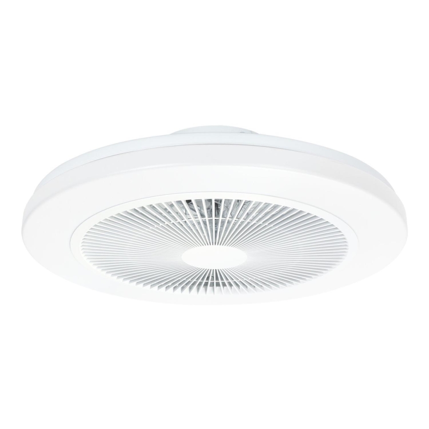 Aigostar - LED Stmívatelný stropní ventilátor LED/40W/230V 2700-6500K pr. 48 cm + dálkové ovládání bílá