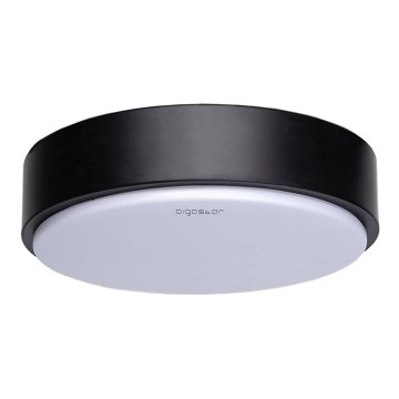 Aigostar - LED Stropní svítidlo LED/12W/230V 3000K pr. 23 cm černá