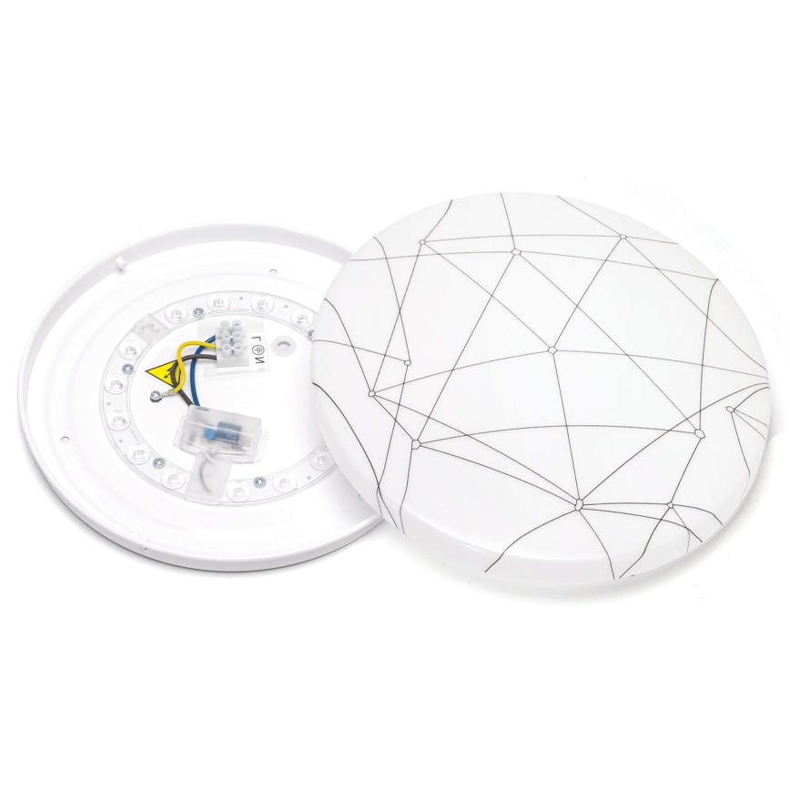 Aigostar - LED Stropní svítidlo LED/12W/230V 6500K pr. 26cm