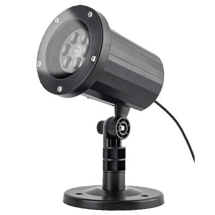 Aigostar - LED Vánoční venkovní projektor sněhových vloček LED/5W/230V IP44 multicolor