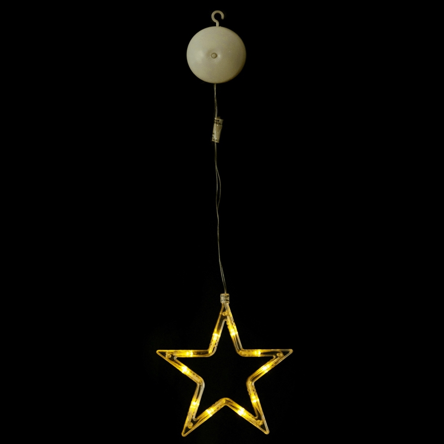 Aigostar - LED Vánoční dekorace LED/3xAAA hvězda 19cm