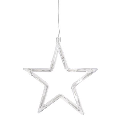 Aigostar - LED Vánoční dekorace LED/3xAAA hvězda 19cm