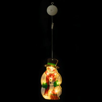 Aigostar - LED Vánoční dekorace LED/3xAAA sněhulák 25cm