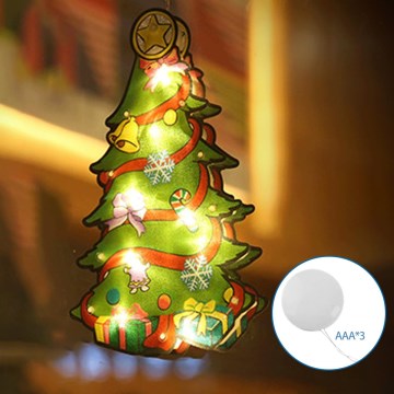 Aigostar - LED Vánoční dekorace LED/3xAAA stromeček 45cm