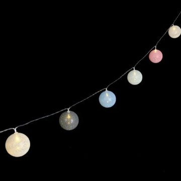 Aigostar - LED Vánoční řetěz 10xLED/3xAA 2m teplá bílá