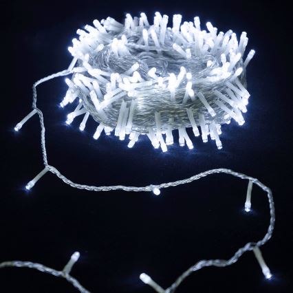 Aigostar - LED Vánoční řetěz 20xLED/3xAA 2,3m studená bílá
