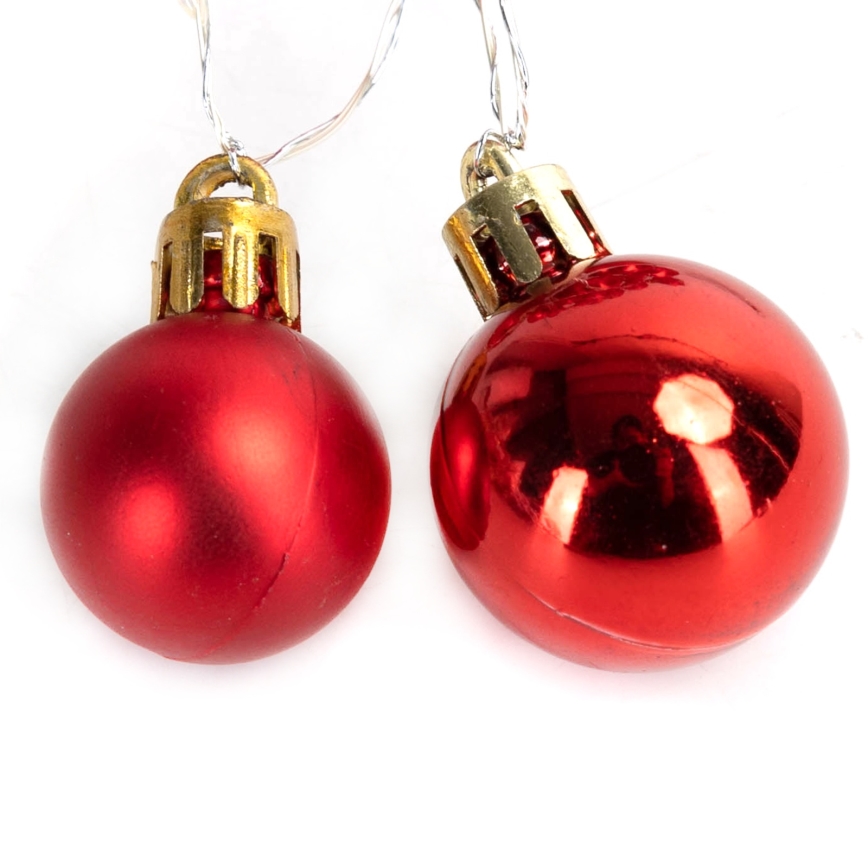 Aigostar - LED Vánoční řetěz 20xLED/3xAA 2m teplá bílá