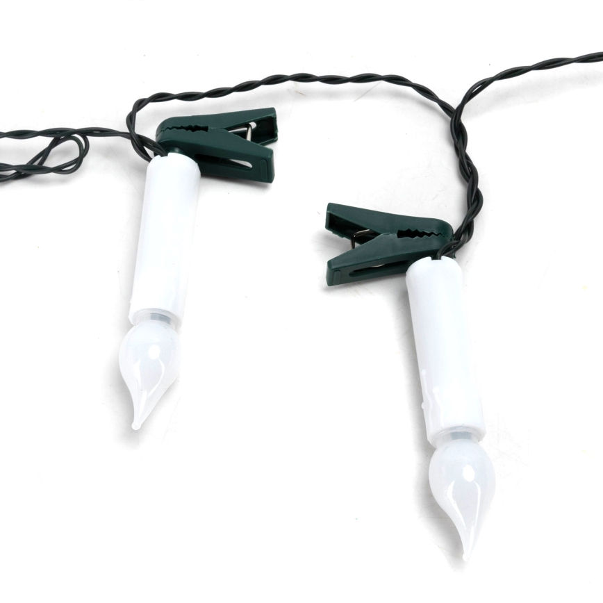 Aigostar - LED Vánoční řetěz 25xLED/3xAA 5 m teplá bílá