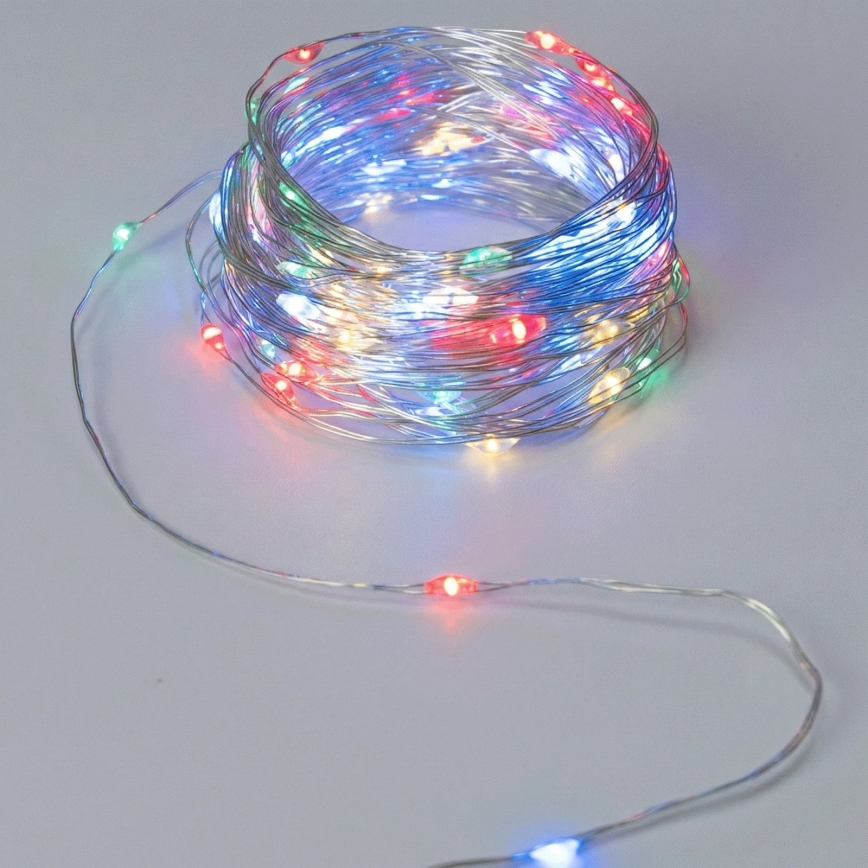 Aigostar - LED Vánoční řetěz 40xLED/2x3V 4m multicolor