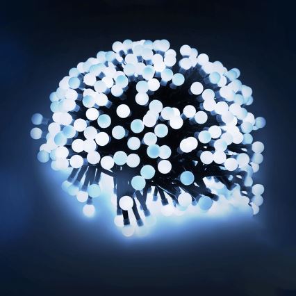 Aigostar - LED Venkovní dekorační řetěz 100xLED/8 funkcí 10 m IP44 studená bílá