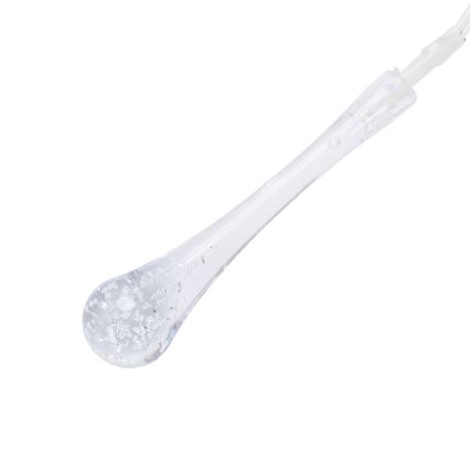 Aigostar - LED Venkovní vánoční řetěz 100xLED/8 funkcí 3xAA 10 m IP44 teplá bílá kapky